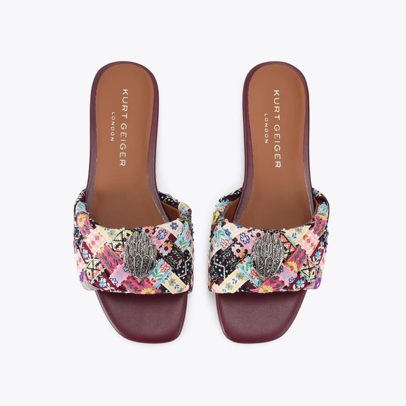Kurt Geiger Shoes - New KURT GEIGER LONDON KENSINGTON FLAT SANDAL